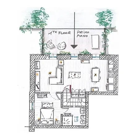 Podere San Pasquale Apartment *